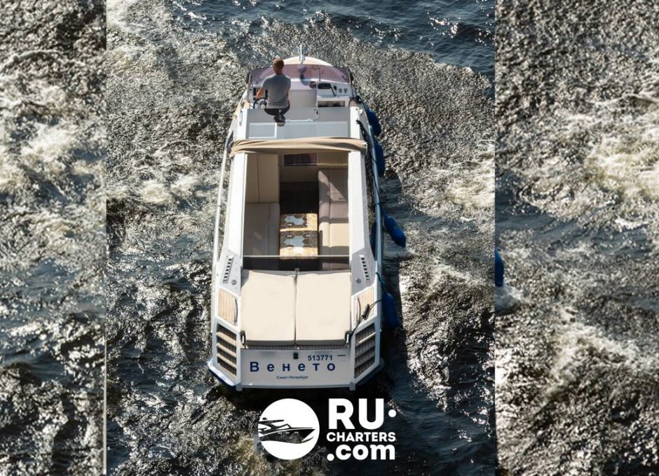 Аренда катера «veneto» в Санкт Петербурге