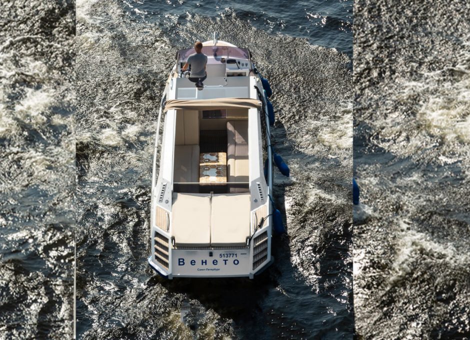 Аренда катера «veneto» в Санкт Петербурге