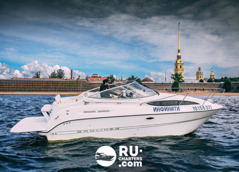 Аренда катера Bayliner 245 в Санкт Петербурге
