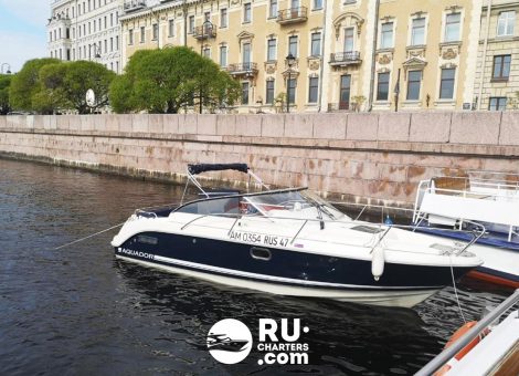«aquador 23 Dc» Аренда катера в СПб