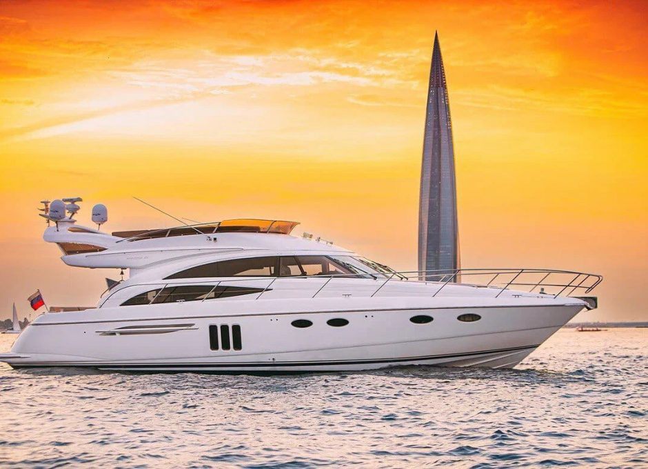 «princess 62» Аренда яхты в СПБ