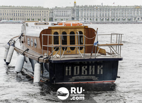 Аренда катера «Новик» в Санкт Петербурге