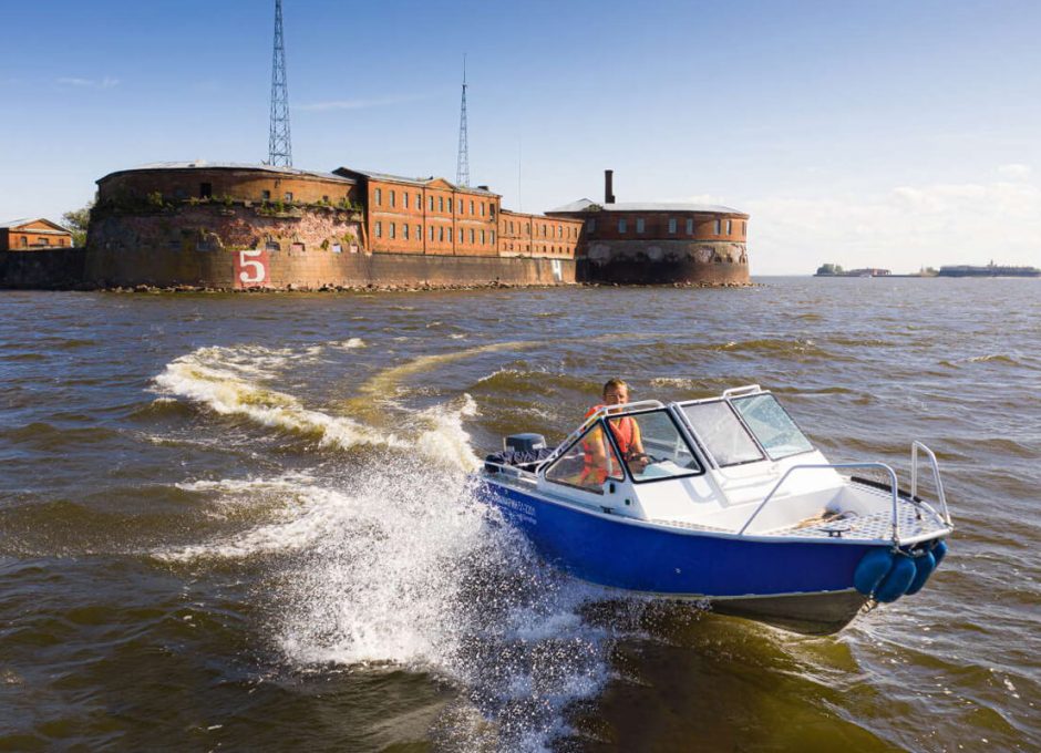 Аренда катера «ultra» в Кронштадте