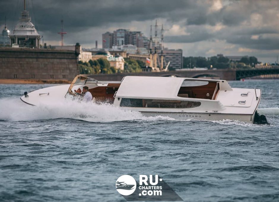 Аренда катера в СПб «soprano»