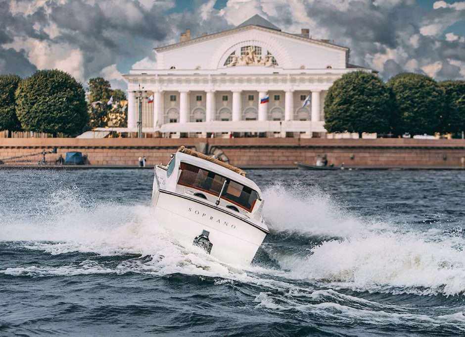 Аренда катера в СПб «soprano»