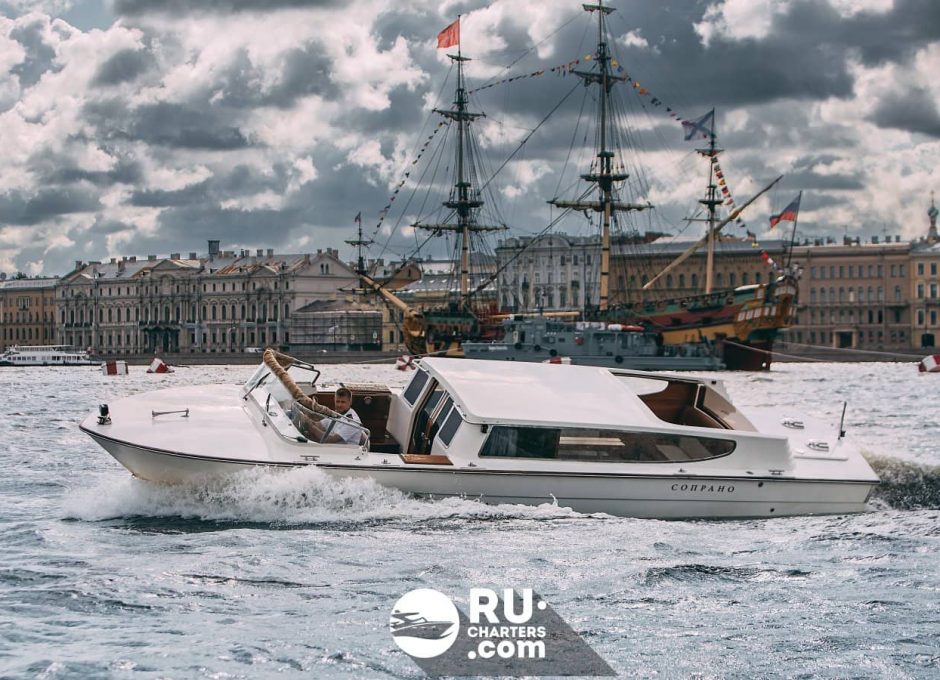 Аренда катера в СПб «soprano»