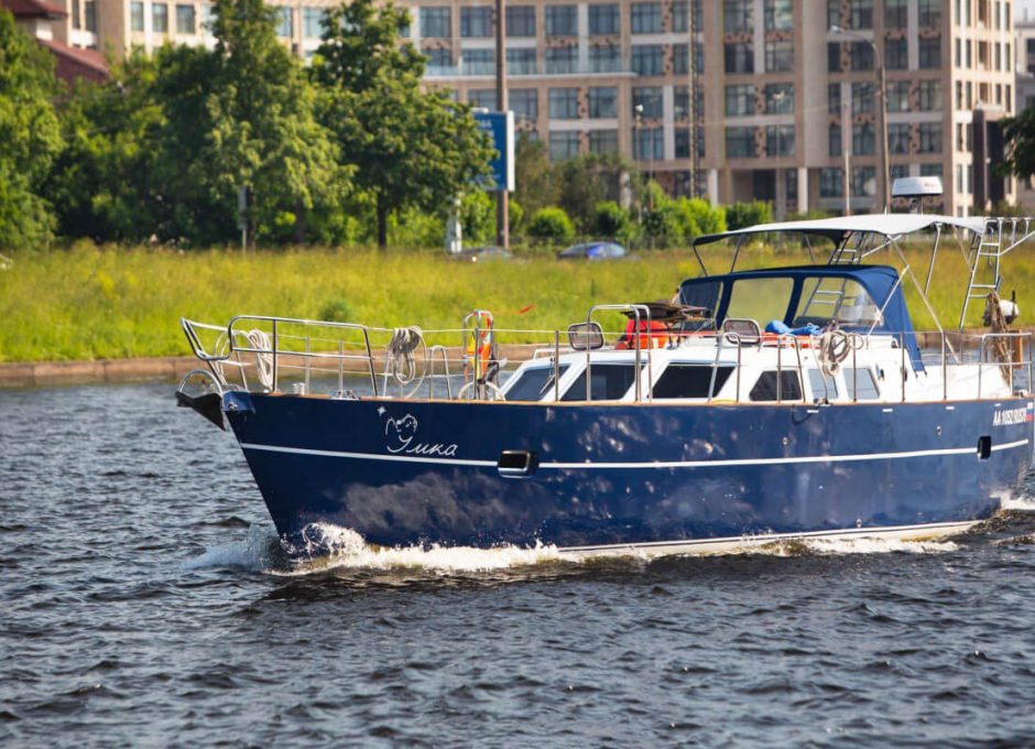 «blue» Аренда яхты в СПб