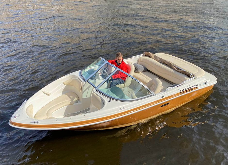 Аренда катера в СПб «searay 175 Sport»