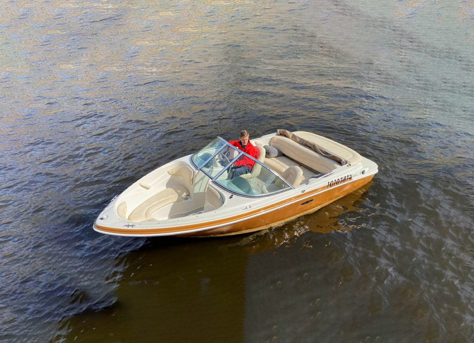 Аренда катера в СПб «searay 175 Sport»