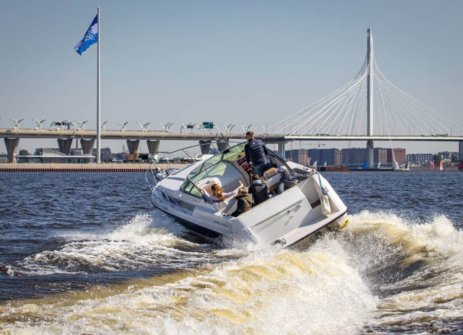 «chaparral 290» Аренда катера в СПб