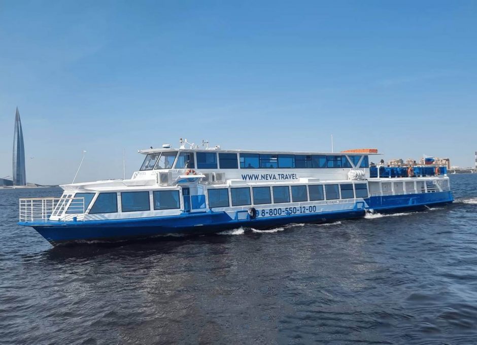 Аренда теплохода в СПб «Москва 101»