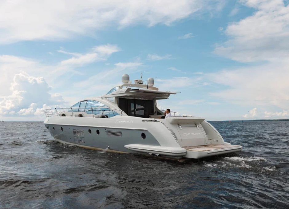 «azimut 62s Дункан» Аренда яхты в СПб
