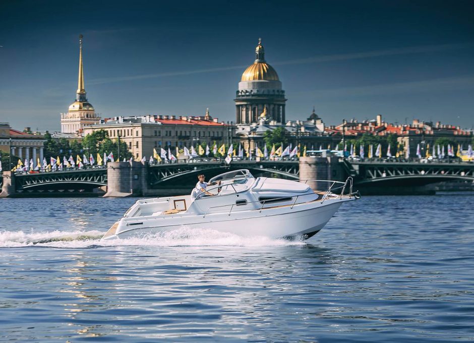«drago Sorocos 760 Нептун» Аренда катера в СПб