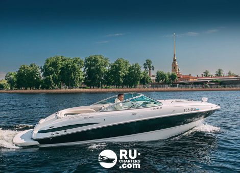 «maxum 2400sc Кот Кокос» Аренда катера в СПб