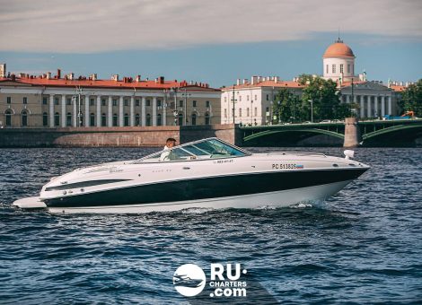 «maxum 2400sc Кот Кокос» Аренда катера в СПб