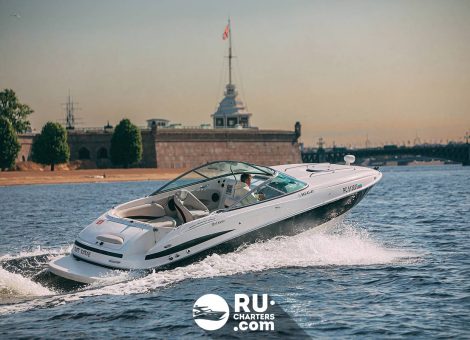 «maxum 2400sc Кот Кокос» Аренда катера в СПб