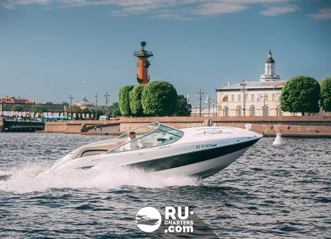 «maxum 2400sc Кот Кокос» Аренда катера в СПб