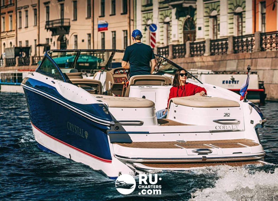 «cobalt 282 Кристалл» Аренда катера в СПб