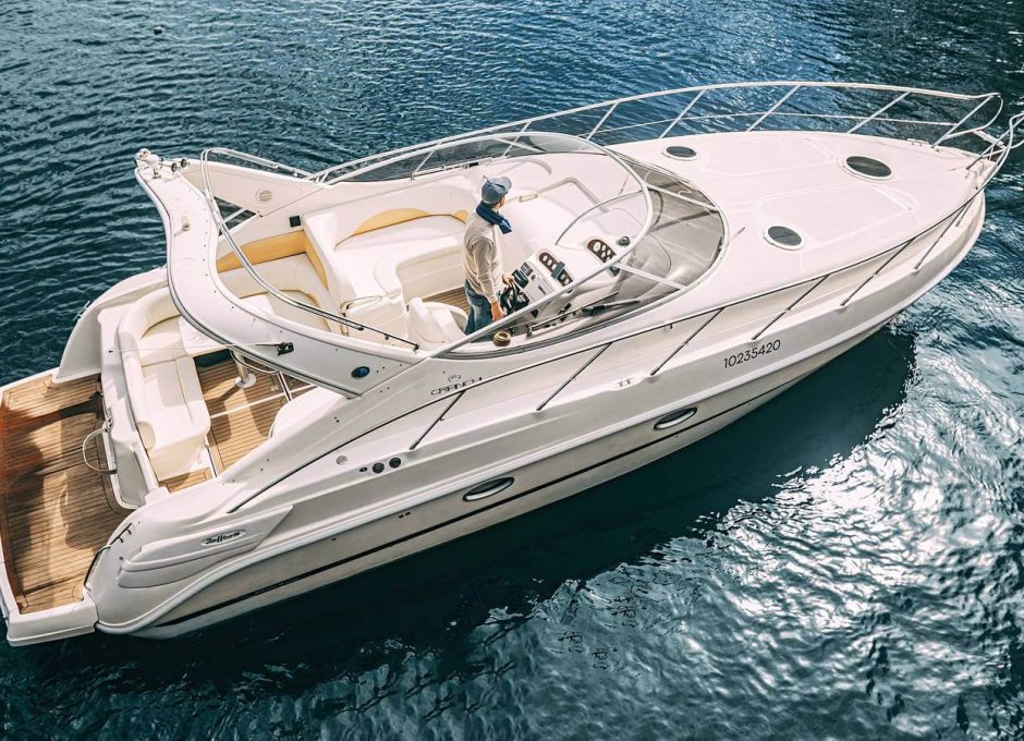 «cranchi 34» Аренда катера в СПб