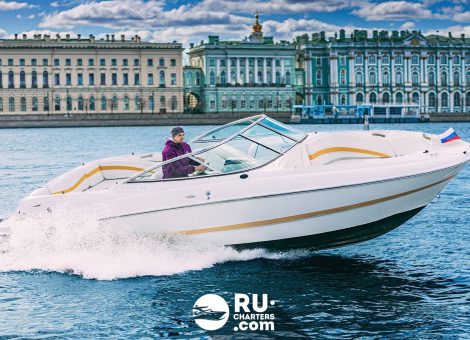 «maxum 240 ЭВР» Аренда катера в СПб