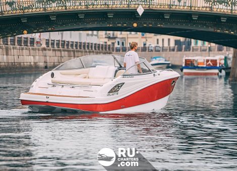 «euphoria Velvette 25» Аренда катера в СПб