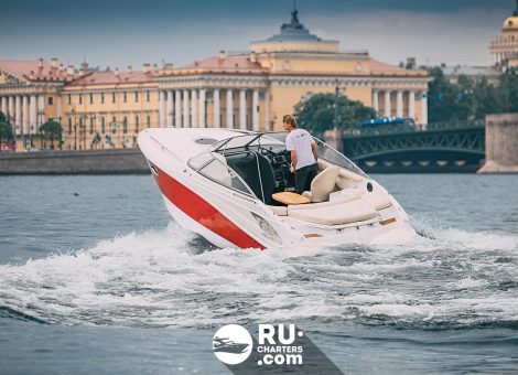«euphoria Velvette 25» Аренда катера в СПб