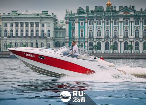 «euphoria Velvette 25» Аренда катера в СПб