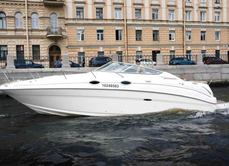 «sea Ray 315» Аренда катера в СПб