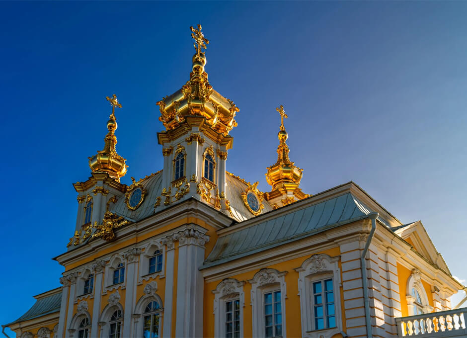Cкоростной катамаран из Кронштадта в Петергоф