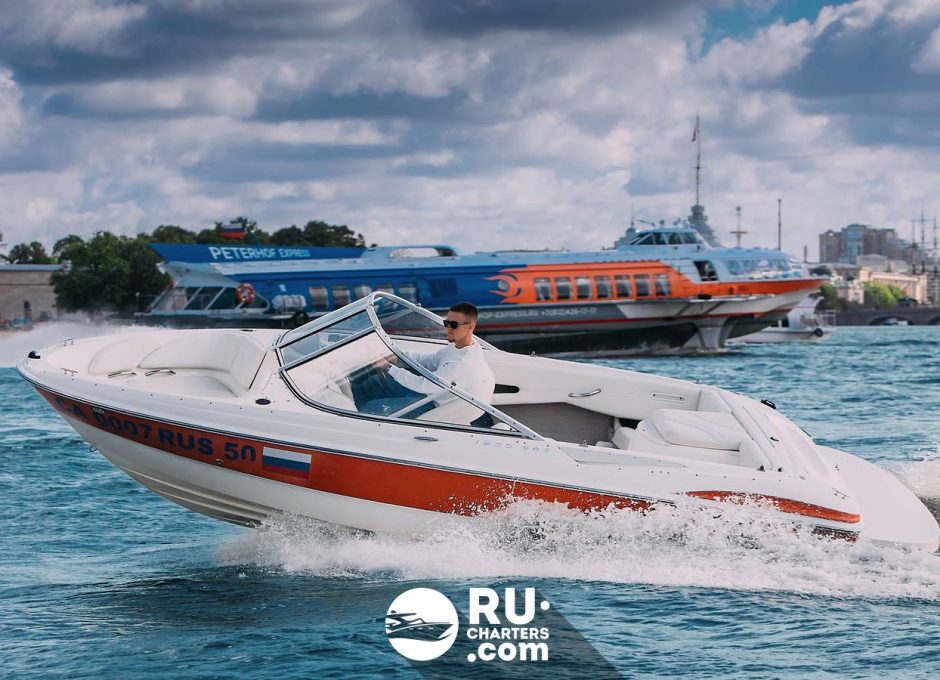 «maxum 180 Артик» Аренда катера в СПб