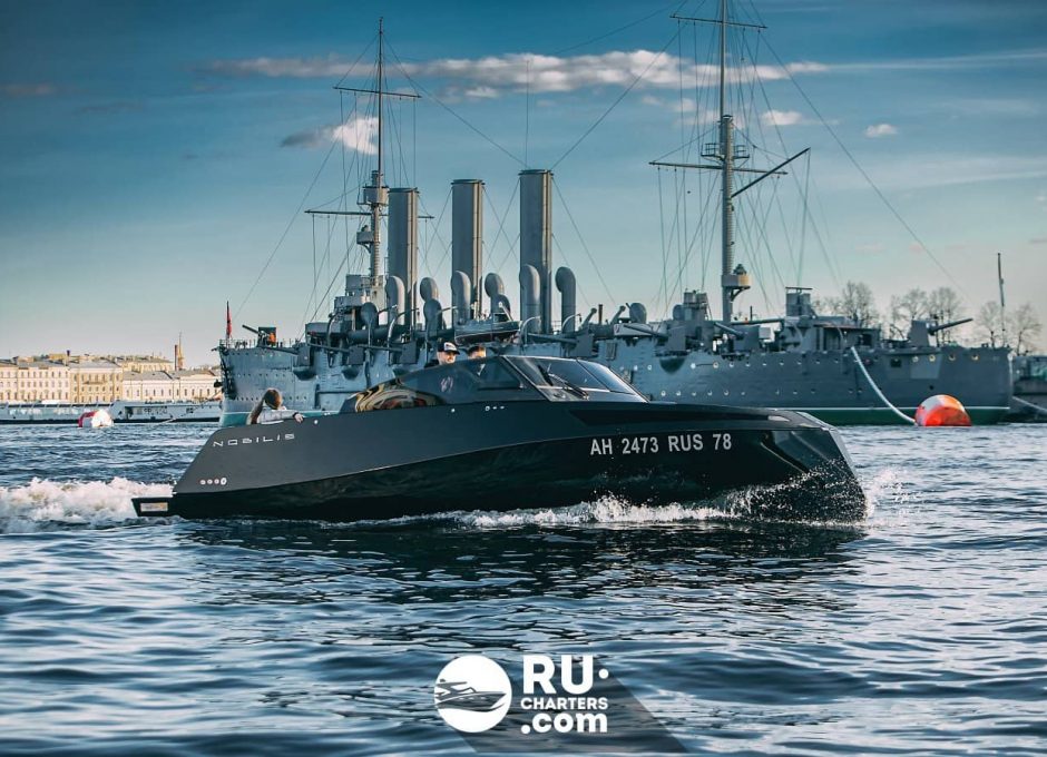 «nobilis 858» Аренда катера в СПб