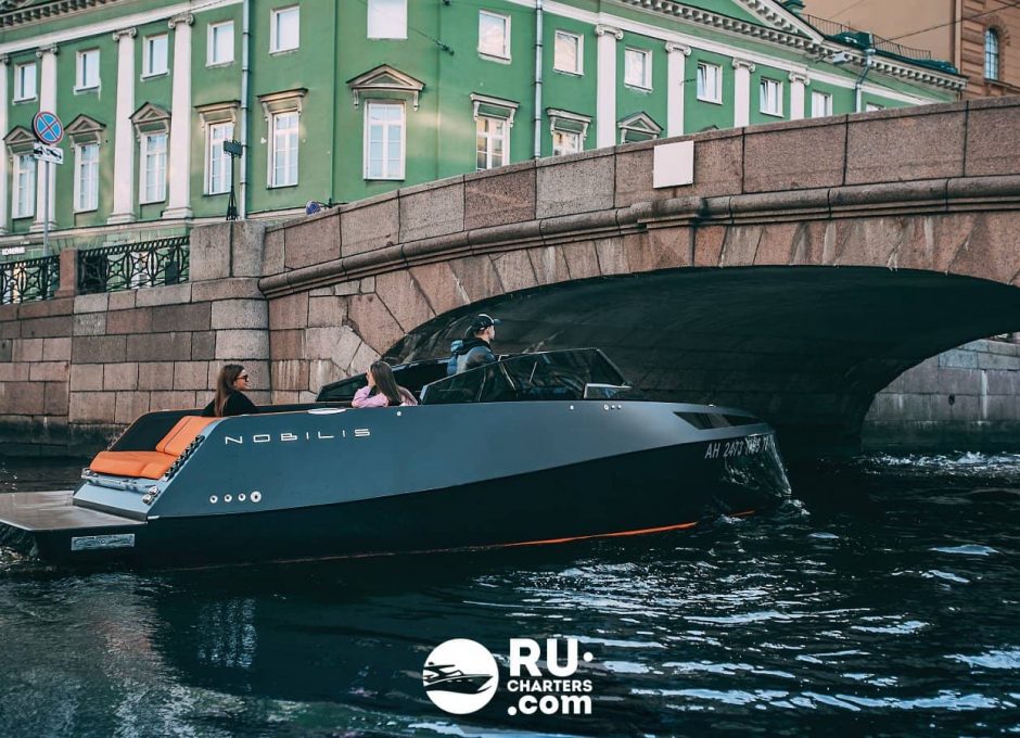 «nobilis 858» Аренда катера в СПб