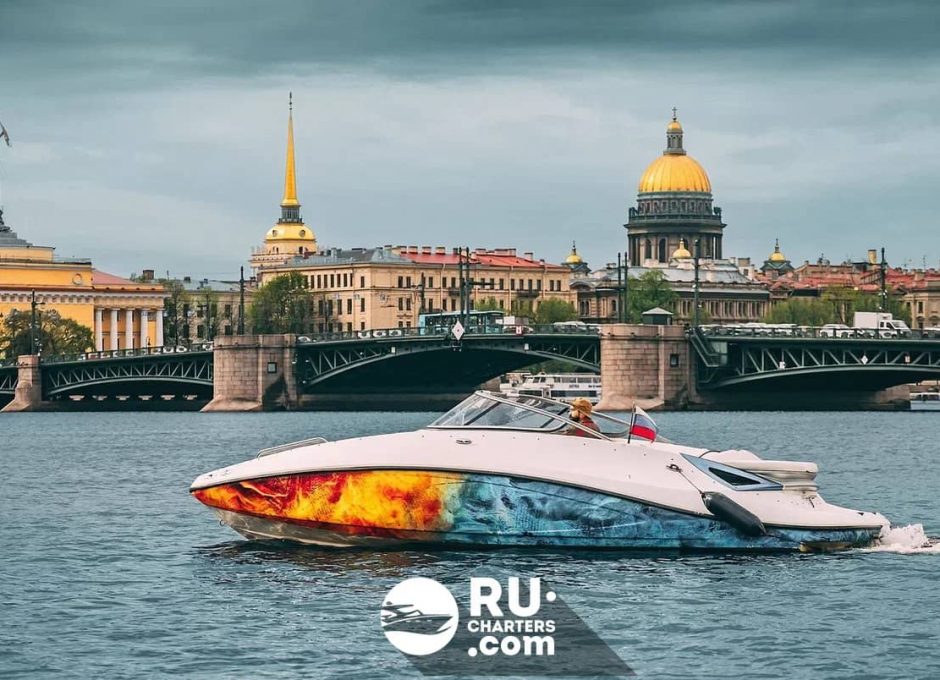 «challenger 230 Огонь» Аренда катера в СПб