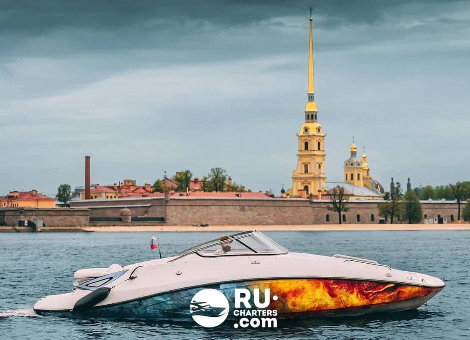 «challenger 230 Огонь» Аренда катера в СПб