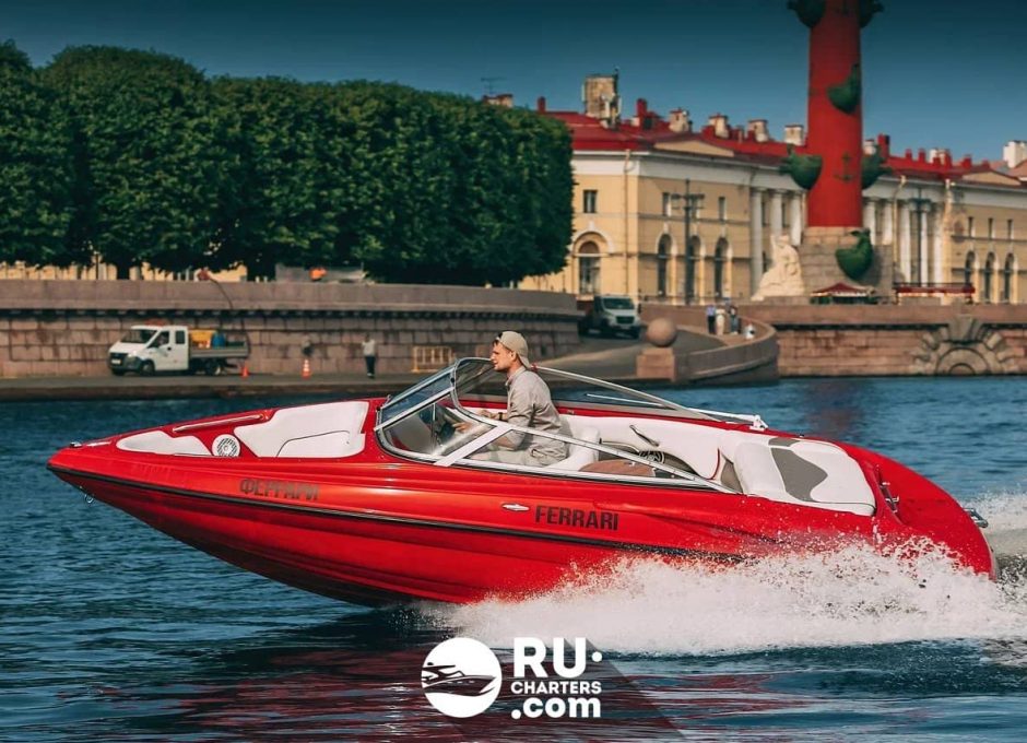«ferrari» Аренда катера в СПб