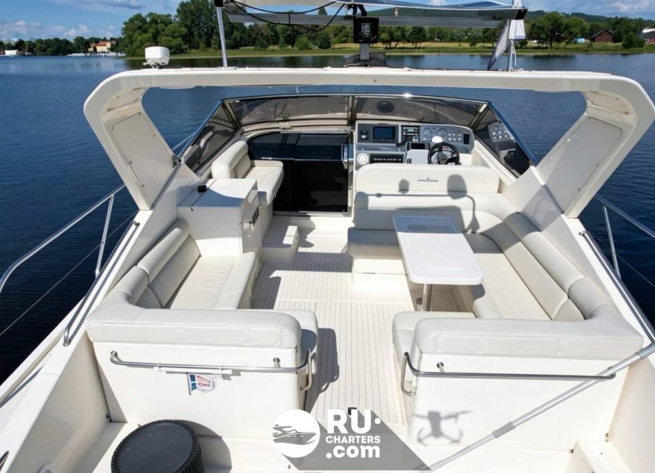 «princess 46 Riviera» Аренда моторной яхты в СПб